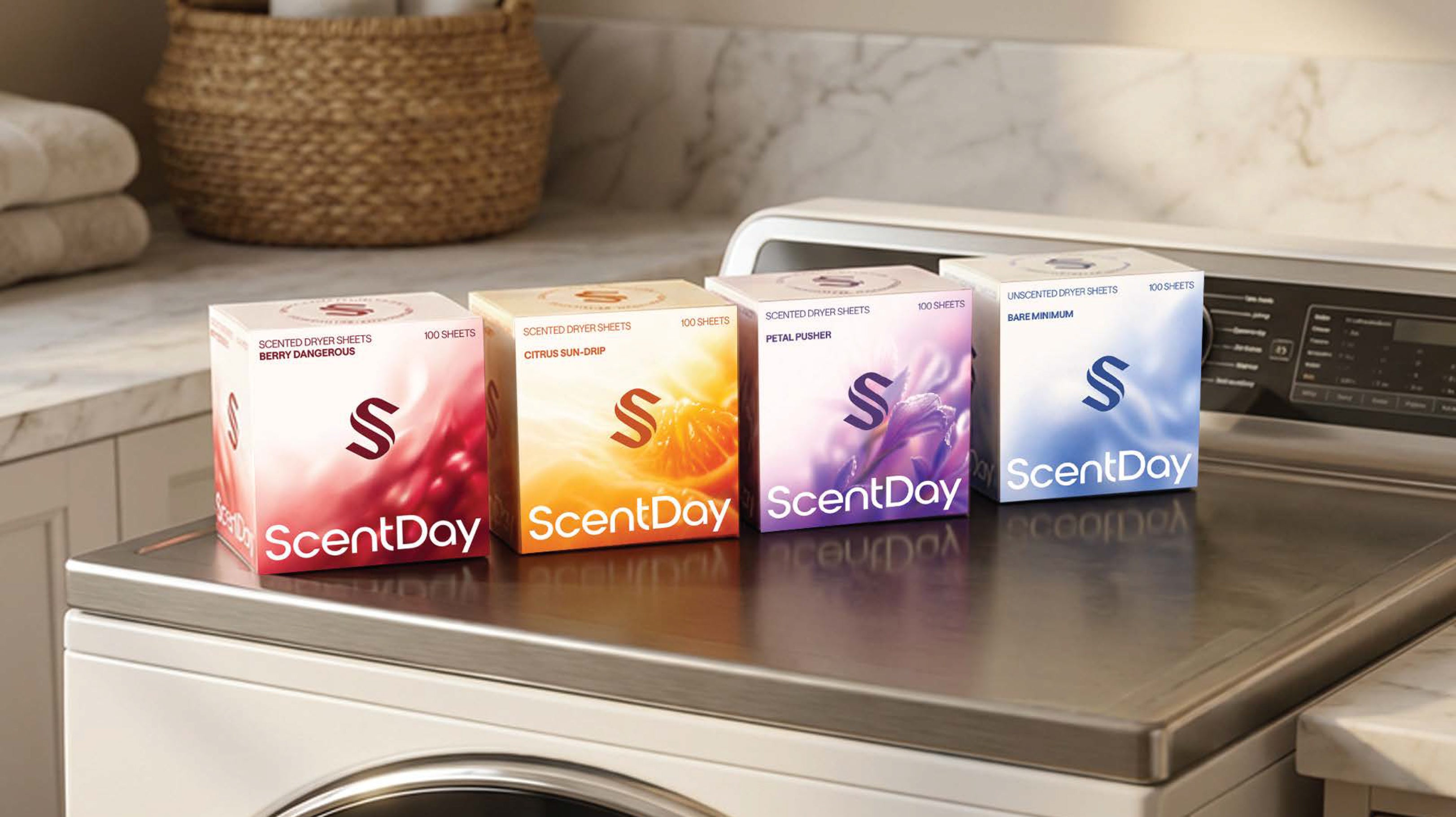 Fabric Softener Dryer Sheets - Citrus Sun-Drip