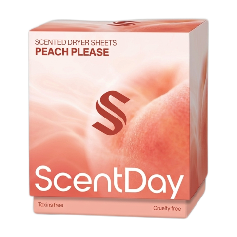 Fabric Softener Dryer Sheets - Peach Please
